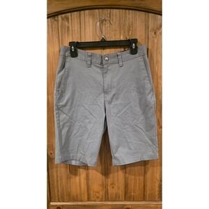 Volcom Chino Shorts Mens Size 29 Gray Modern Stretch Flat Front Slash Pockets